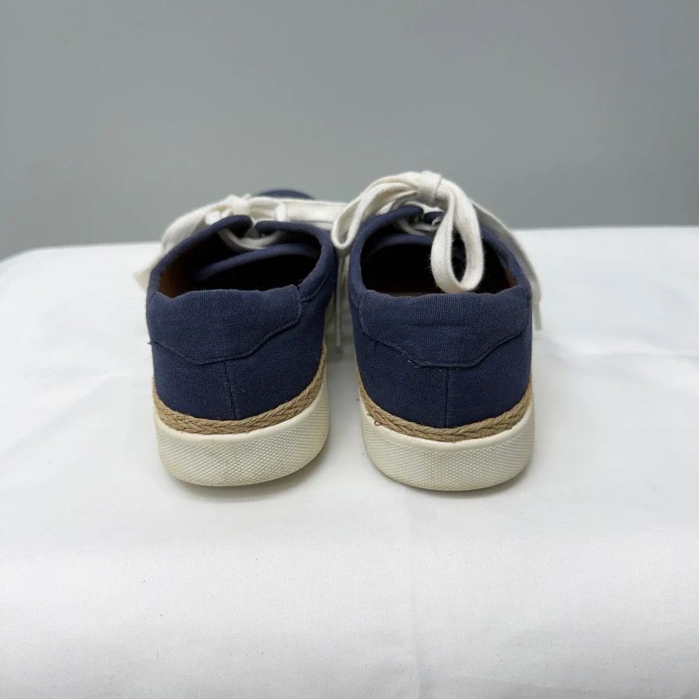 Vionic Hattie VS223 lace up shoes women's 6‎ canvas nautical